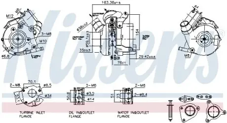 Автозапчасть NISSENS 93830 Купить в Украине