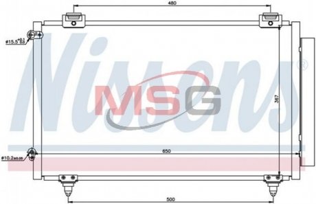 Автозапчастина NISSENS 940299