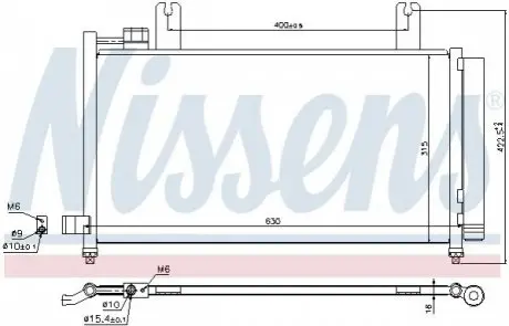 Автозапчасть NISSENS 940328