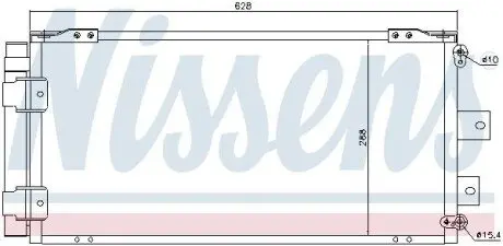 Конденсатор, система кондиціонування повітря NISSENS 940421