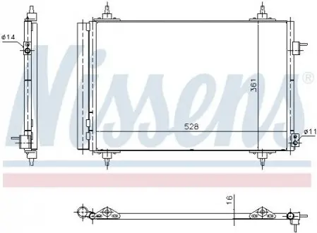 Автозапчасть NISSENS 940438