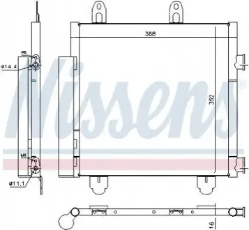 Автозапчасть NISSENS 940522