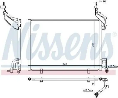 Автозапчасть NISSENS 940540