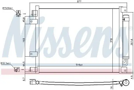 Автозапчасть NISSENS 940601