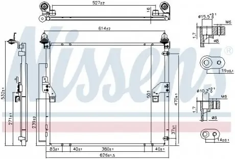 Автозапчасть NISSENS 940617 Купить в Украине