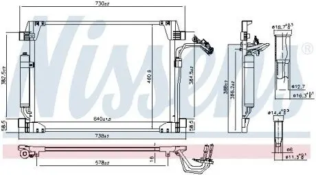 Автозапчасть NISSENS 940622