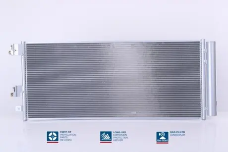 Конденсатор, система кондиціонування повітря NISSENS 940791