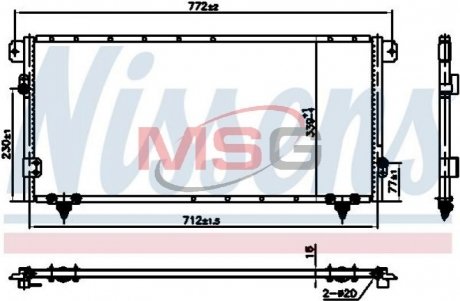 Автозапчасть NISSENS 940838