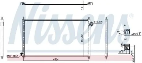Автозапчасть NISSENS 940917