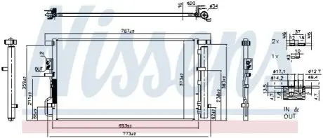 Автозапчасть NISSENS 940939