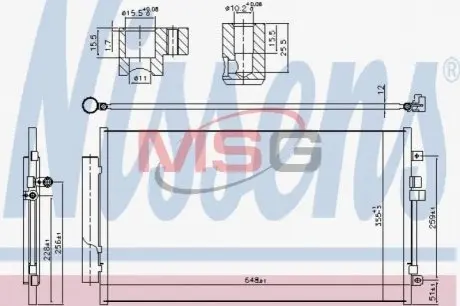 Автозапчасть NISSENS 941064 Купить в Украине