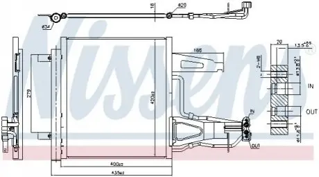 Автозапчасть NISSENS 941136