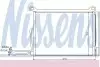Радиатор кондиционера NISSENS (94615) изображение 1