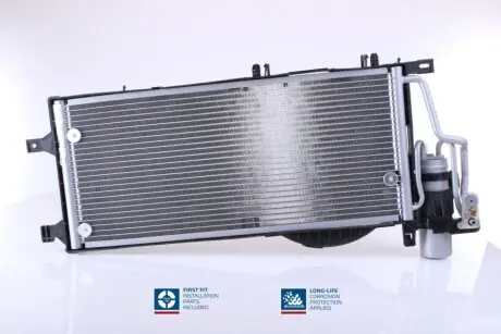 Фото Конденсатор, система кондиціонування повітря NISSENS (94722) зображення 1