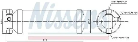 Осушитель кондиционера NISSENS 95036