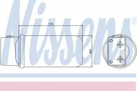 Осушувач, система кондиціонування повітря NISSENS 95043