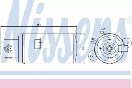 Осушувач, система кондиціонування повітря NISSENS 95076 Купити в Україні