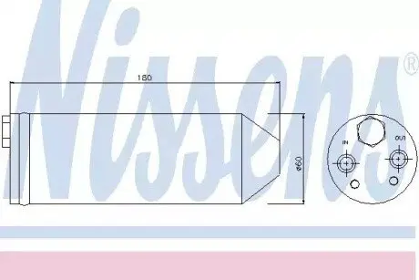 Осушитель кондиционера NISSENS 95256