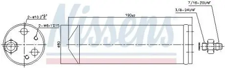 Осушитель кондиционера NISSENS 95323