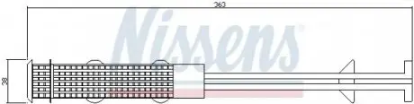 Осушитель кондиционера NISSENS 95357