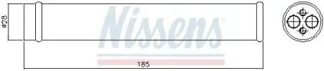 Осушитель, кондиционер NISSENS 95367