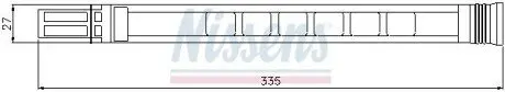 Осушитель кондиционера NISSENS 95387
