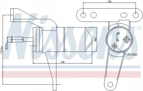 Осушитель кондиционера NISSENS 95471