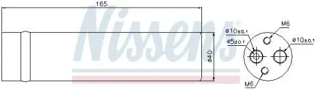 Осушитель, кондиционер NISSENS 95481 Купить в Украине
