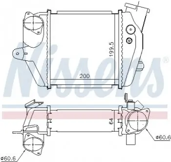 Інтеркулер NISSENS 96032 Купити в Україні