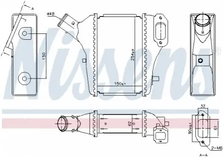 Інтеркулер NISSENS 961421 Купити в Україні