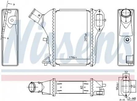 Інтеркулер NISSENS 961423 Купити в Україні