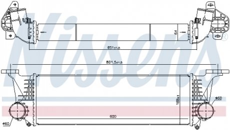 Інтеркулер IVECO DAILY 2,3D/3,0D 11- NISSENS 96246