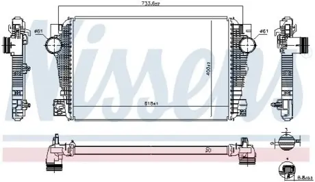 Интеркуллер NISSENS 96258 Купить в Украине