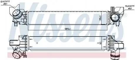 Інтеркулер NISSENS 96378 Купити в Україні