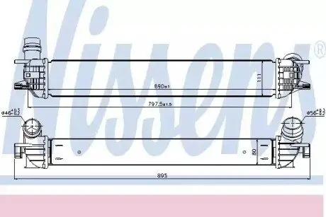 Интеркуллер NISSENS 96502 Купить в Украине