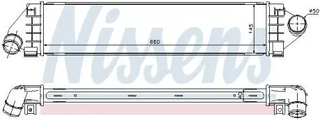 Інтеркулер NISSENS 96560 Купити в Україні