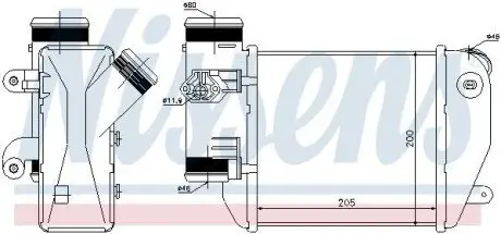 Фото Інтеркулер NISSENS (96576) зображення 1
