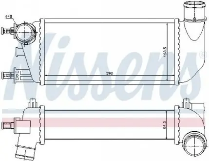 Интеркуллер NISSENS 96577