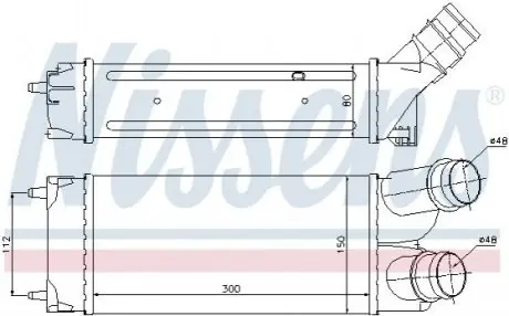 Интеркуллер NISSENS 96584 Купить в Украине