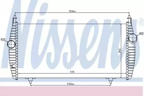 Інтеркулер NISSENS 96617