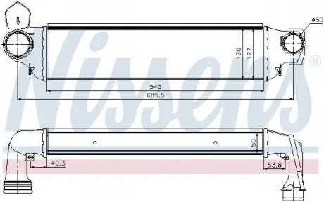 Фото Интеркуллер NISSENS (96654) изображение 1