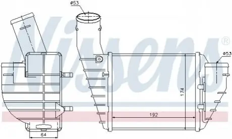Интеркуллер NISSENS 96691