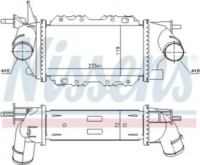 Інтеркулер NISSENS 96772 Купити в Україні