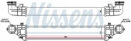 Інтеркулер NISSENS 96785 Купити в Україні