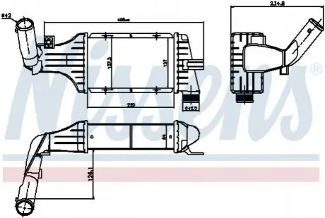 Интеркуллер NISSENS 96788 Купить в Украине
