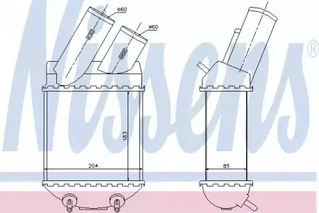 Интеркуллер NISSENS 96855