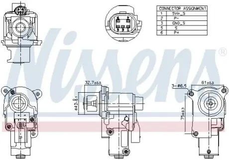 Автозапчасть NISSENS 98174