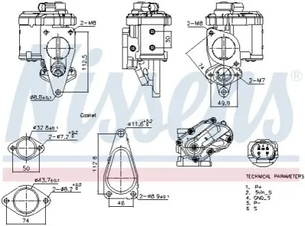Автозапчасть NISSENS 98241