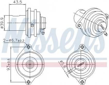 Автозапчасть NISSENS 98472