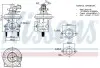 Фото Клапан EGR FORD TRANSIT, TRANSIT TOURNEO 2.0D 06.00-05.06 NISSENS (98474) зображення 1